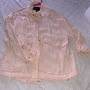 Pink Light Weight Utility Jacket